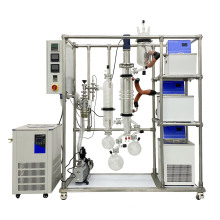 Thin film evaporator plant oil extraction equipment molecular distillation with Diffusion pump free